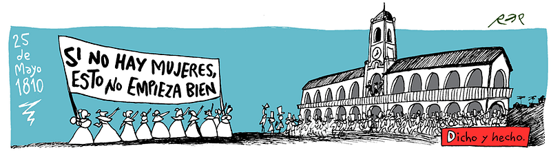 Miguel Rep — La revolución y el género femenino