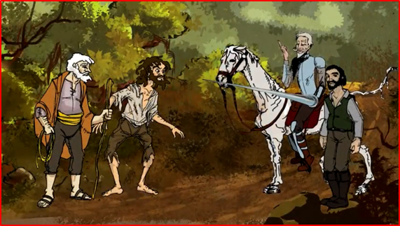 Cardenio: El astroso caballero, o caballero del bosque, o el roto.