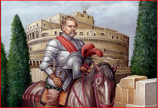 Irónicamente, Diego García de Paredes murió cuando cayó de su caballo durante la coronación del emperador Carlos V en Bologna.