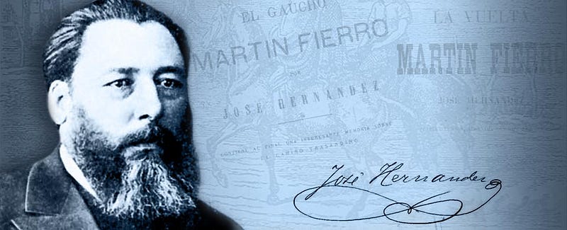 José Rafael Hernández y Pueyrredón (10 de noviembre de 1834–21 de octubre de 1886)