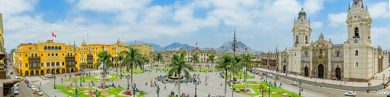 9 de julio 2821, el Ejército Unido entra en Lima