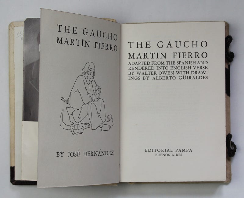 Adapted from the spanish and rendered into english verse by walter owen with drawings by Alberto Guiraldez