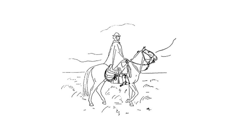“And so astride my ‘moro’ soon.”