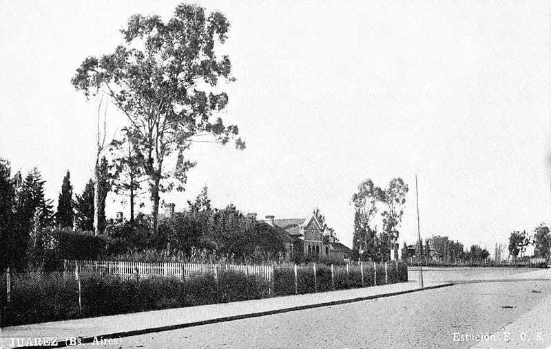 ‘Estación Ferrocarril Sud’ Benito Juárez