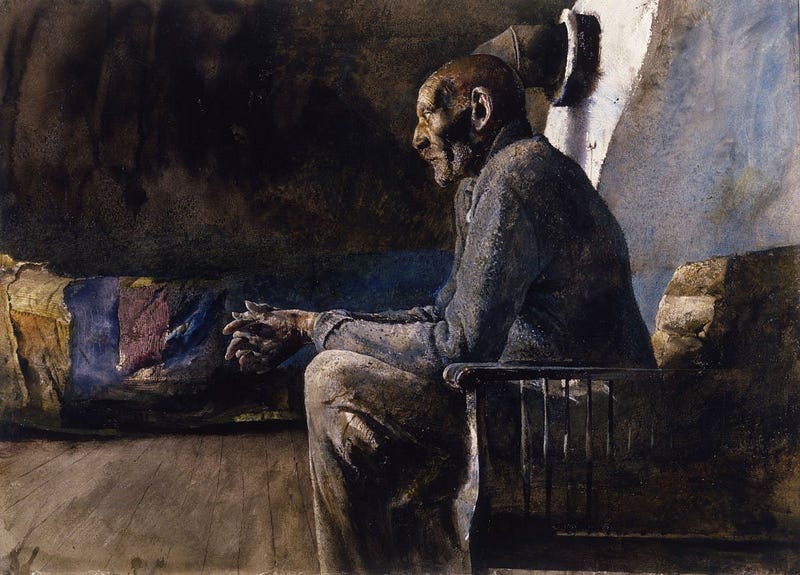 Chester County, 1962 © Andrew Wyeth