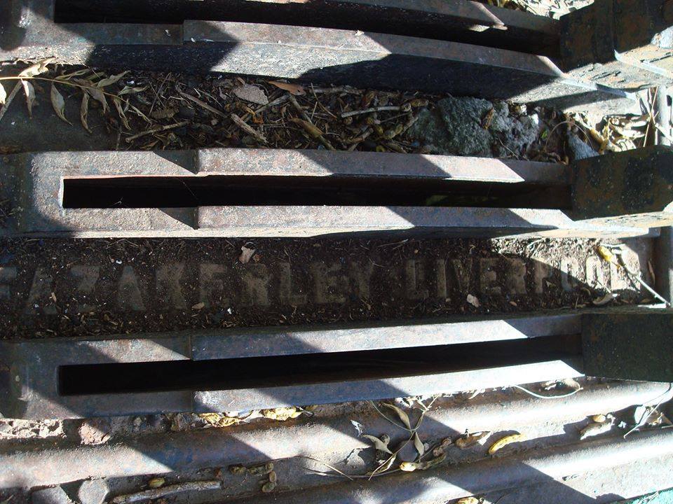 Restos de hierro ferroviario